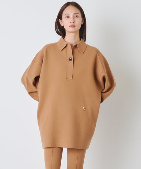 DOUBLE　FACE KNIT　POLO