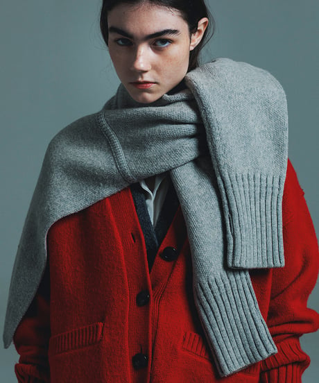 NON MULESING WOOL　KNIT SHOULDER　WRAP