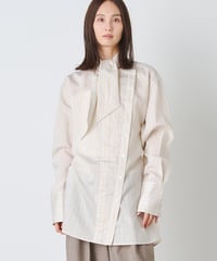 STRIPE BOW-TIE BLOUSE