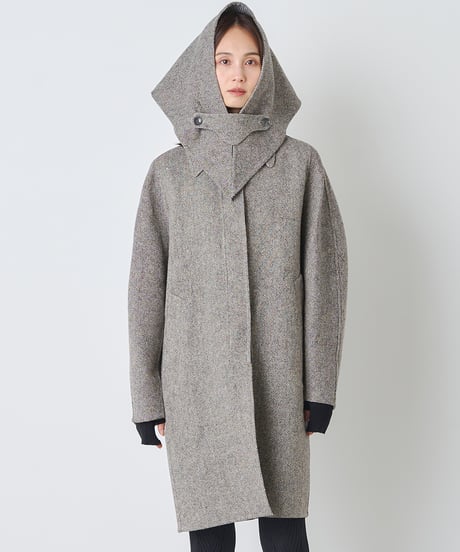 REVERSIBLE CHECK COAT