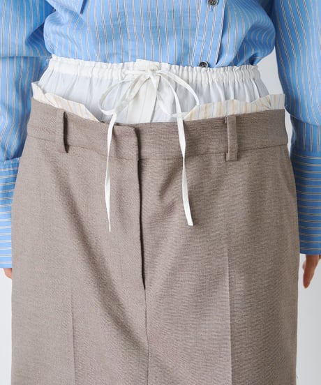STRIPE × TR SKIRT