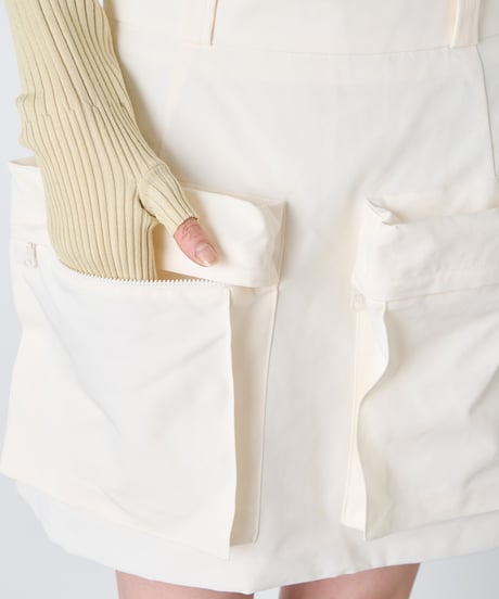 BIG POCKET MINI SKIRT