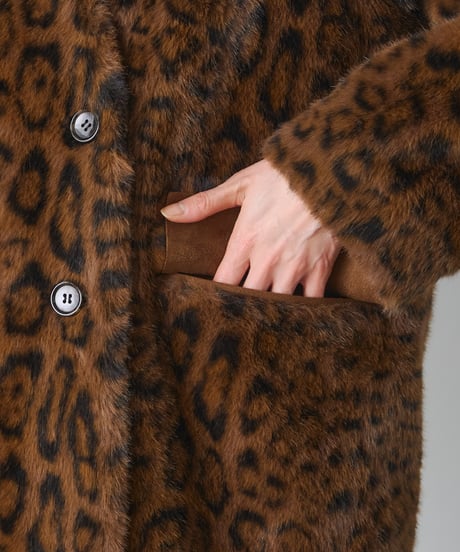 LEOPARD COAT JACKET