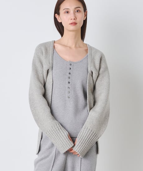 NON MULESING WOOL　KNIT SHOULDER　WRAP