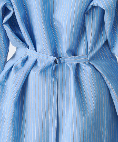 STRIPE BOW-TIE BLOUSE