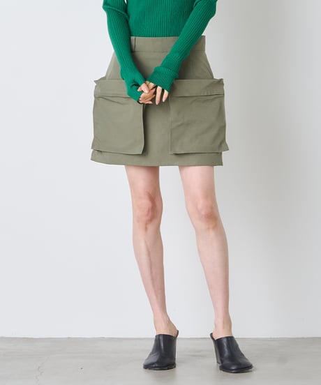 BIG POCKET MINI SKIRT