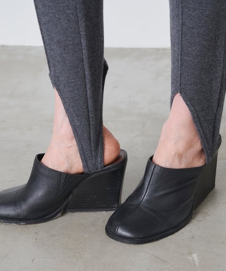 DOUBLE　FACE KNIT　PANTS