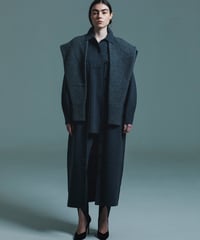 DOUBLE　FACE KNIT　LONG CARDIGAN