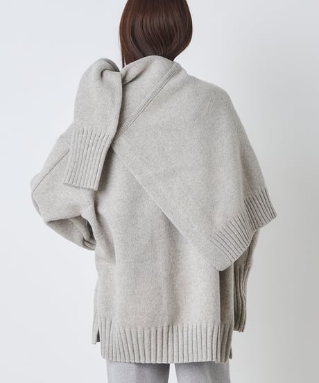 NON MULESING WOOL　KNIT SHOULDER　WRAP