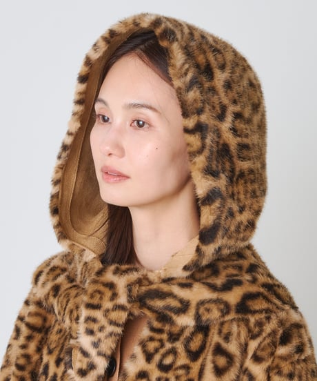 LEOPARD COAT JACKET