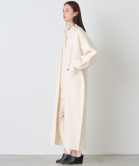 DOUBLE　FACE KNIT　LONG CARDIGAN