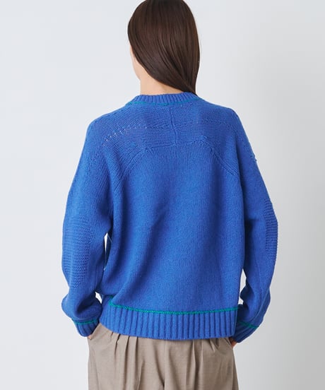 COLOR MOULINET KNIT PULLOVER