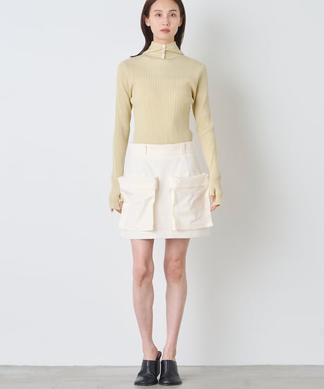 BIG POCKET MINI SKIRT
