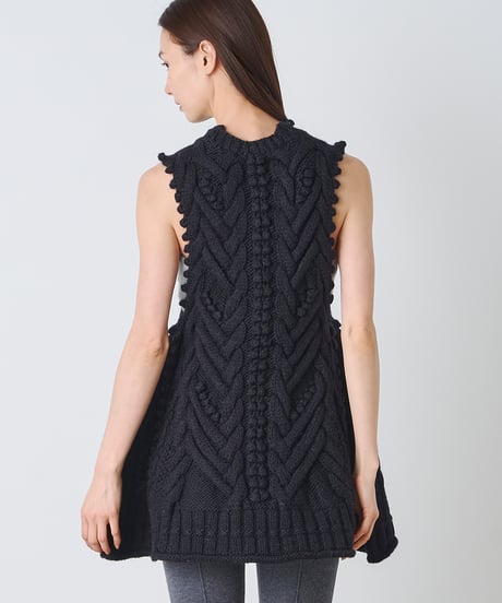 ARAN KNIT　VEST