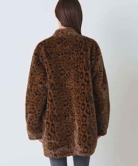 LEOPARD COAT JACKET