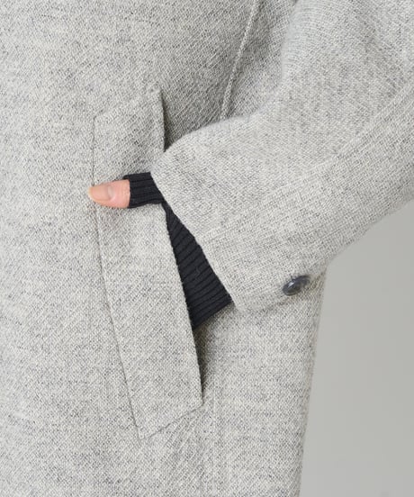 REVERSIBLE CHECK COAT