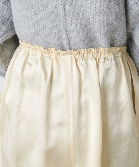 ACETATE SATIN LACE SHORTS