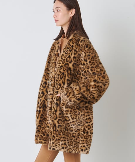 LEOPARD COAT JACKET