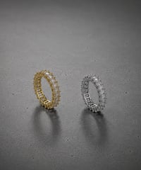 TIGRIS | baguette eternity ring