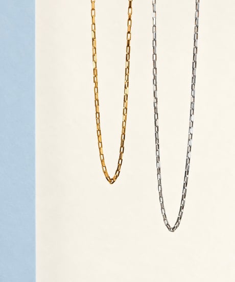 HEMCA | NECKLACE 'BOX CHAIN' | ネックレス