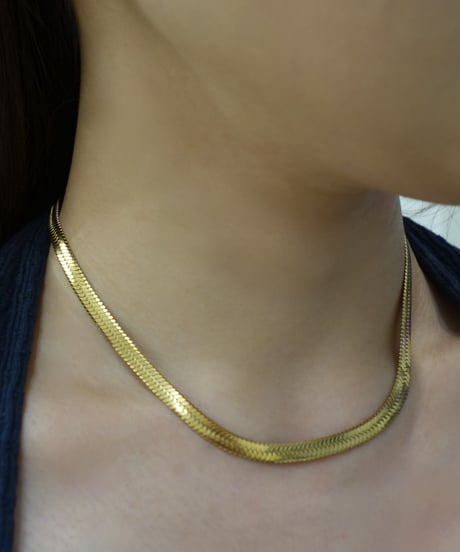TIGRIS | herringbone necklace