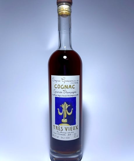 Cognac Grosperrin Grande Champagne Très Vieux pour SHINANOYA et BAR DORAS 150本限定 (700ml /46.7%vol)