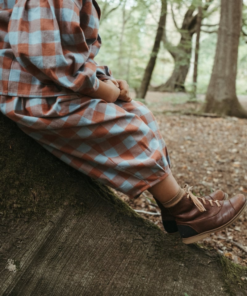 ORGANIC ZOO] Maple Gingham Lodge Pants | Mapl