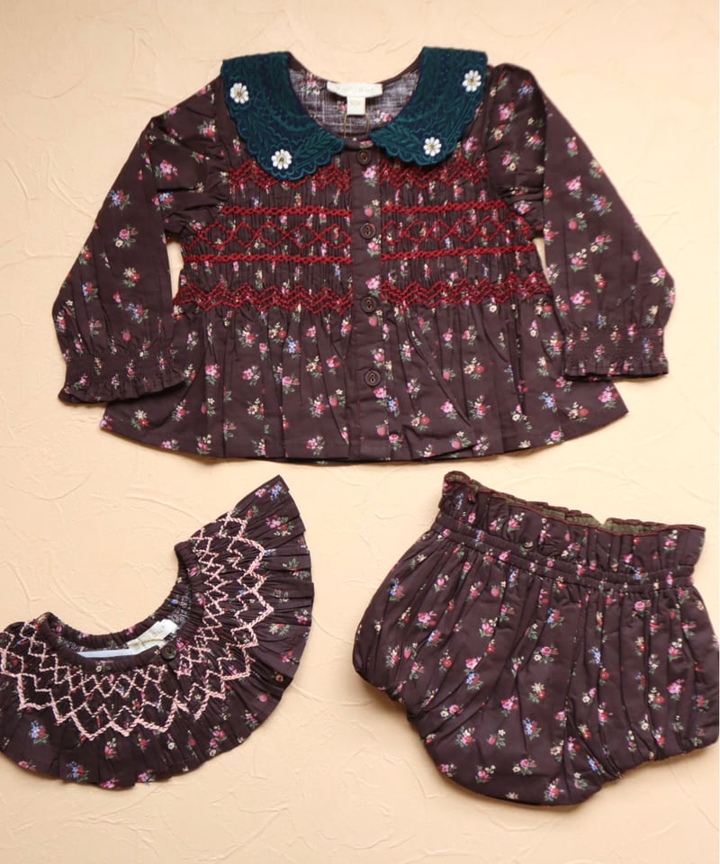 BONJOUR DIARY] BABY BLOUSE | Little bouquet p