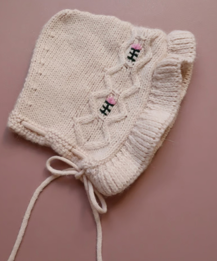Bebe Organic]【残りわずか！】Rosine Bonnet | Shell Pin