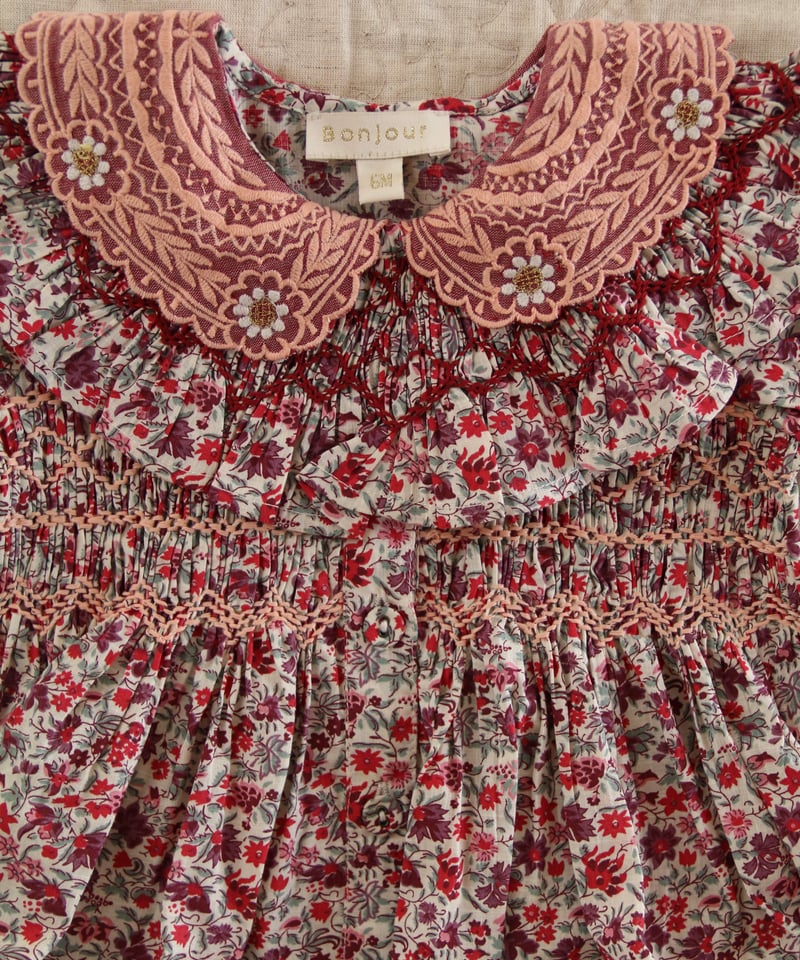 BONJOUR DIARY] BABY BLOUSE | Flowers field pr