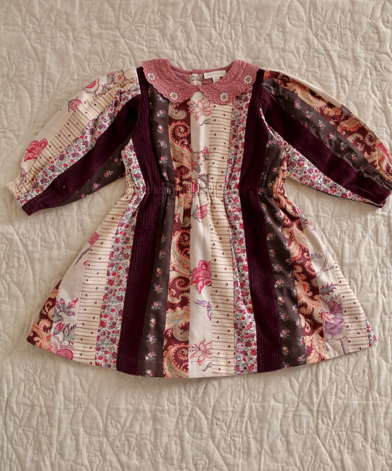 BONJOUR DIARY] PATCHWORK DRESS | PATCHWORK |
