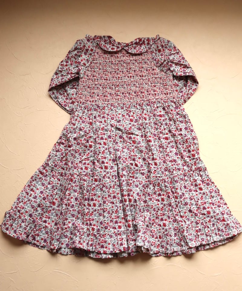 ワンピース Bonjour diary 12y BONJOUR DIARY] LONG DRESS WITH EMBROIDERED CO