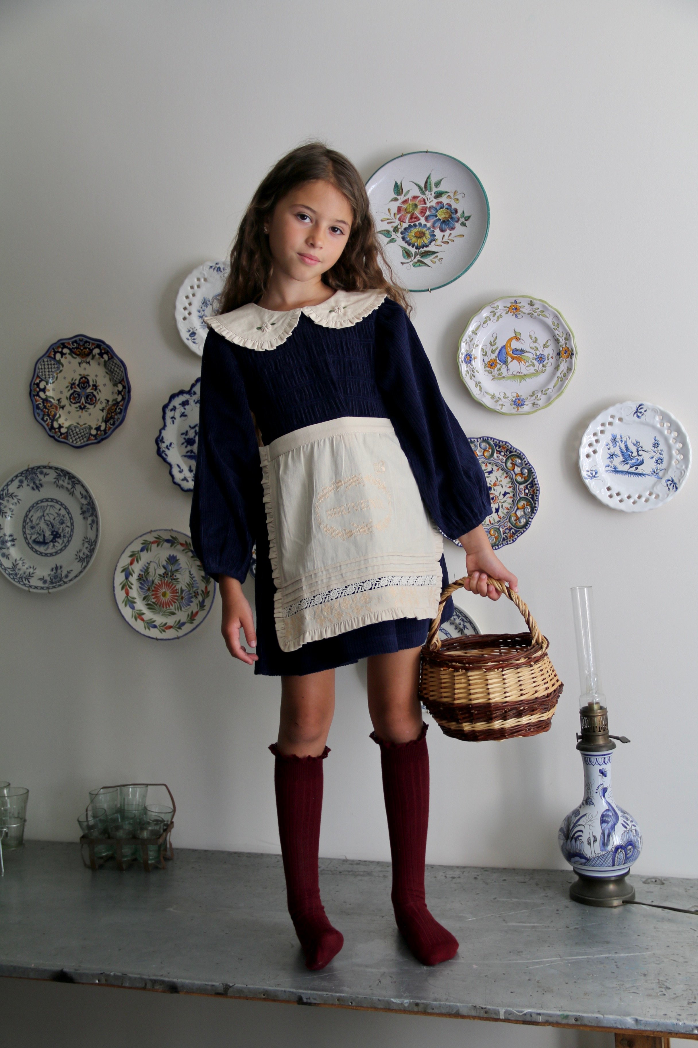 BONJOUR DIARY] TUNIQUE WITH REMOVABLE APRON |