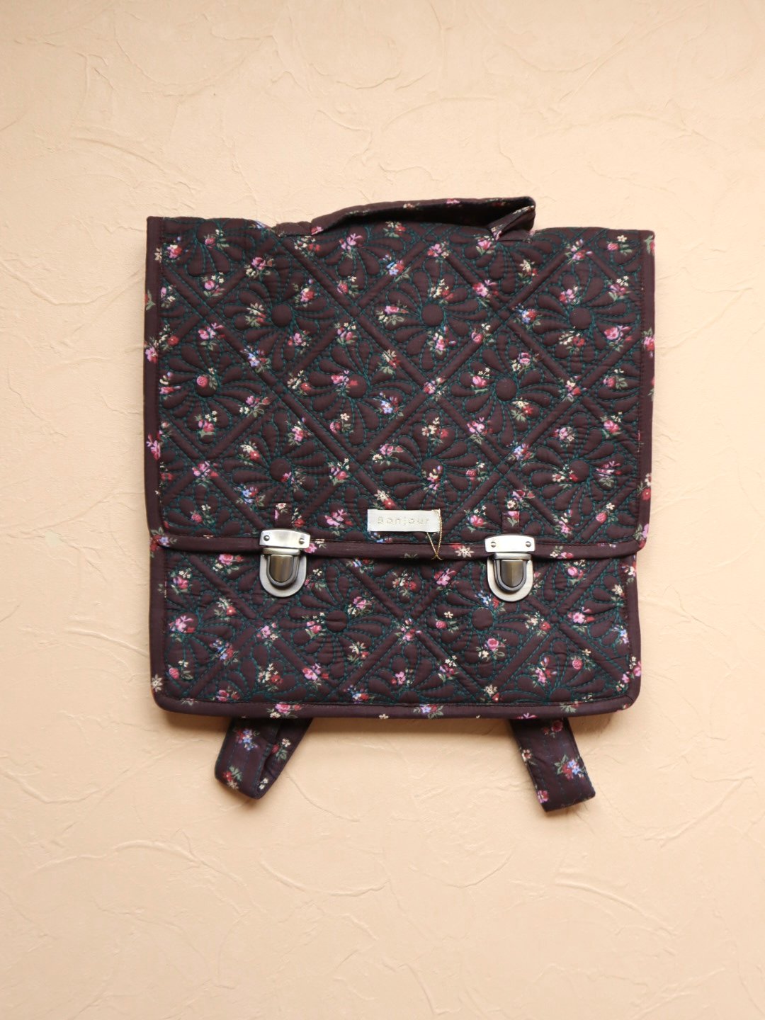 BONJOUR DIARY] SCHOOL BAG | Little bouquet pr