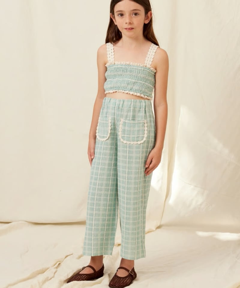 Bebe Organic]【残りわずか！】Mia Pants | Rustic Atlant
