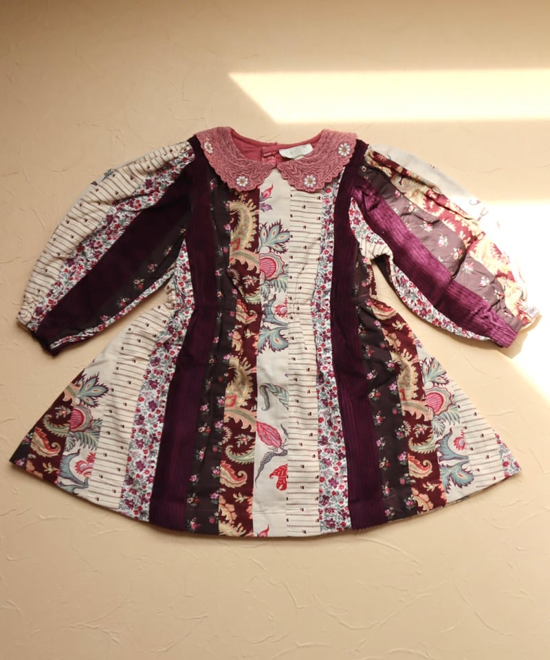 BONJOUR DIARY] PATCHWORK DRESS | PATCHWORK |