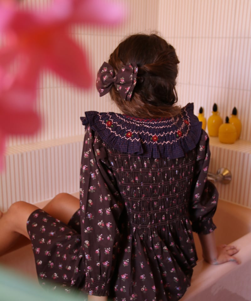 BONJOUR DIARY] TUNIC WITH HAIR CLIPS | Little