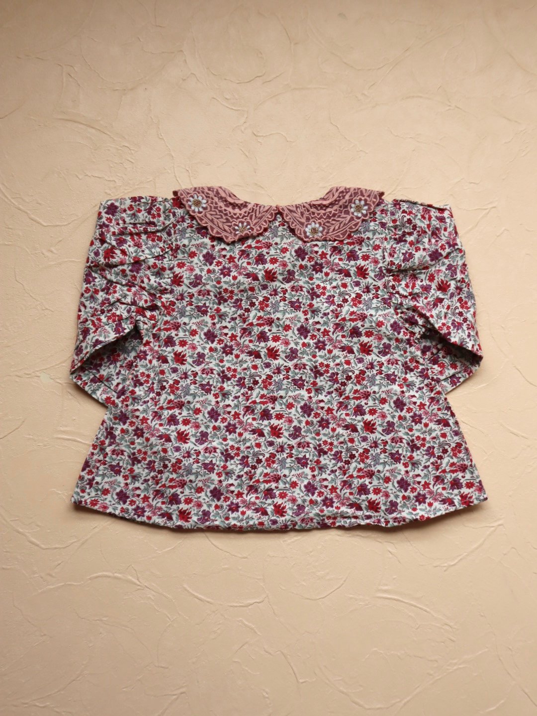 BONJOUR DIARY] BABY BLOUSE | Flowers field pr