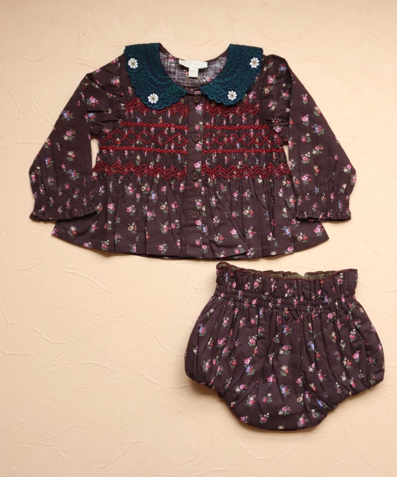 BONJOUR DIARY] BABY BLOUSE | Little bouquet p