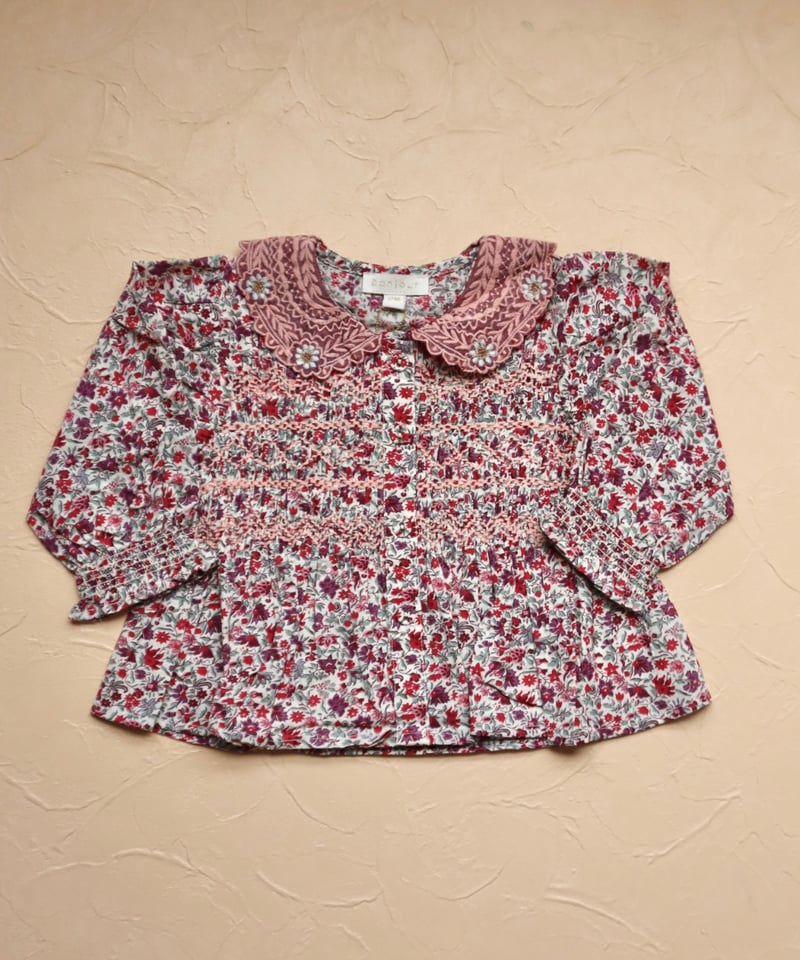 BONJOUR DIARY] BABY BLOUSE | Flowers field pr