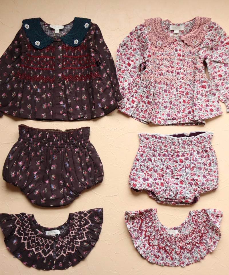 BONJOUR DIARY] BABY BLOUSE | Flowers field pr