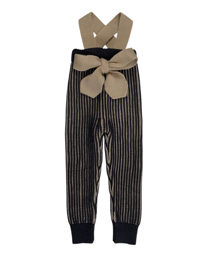 【9/30】まで限定値下げ MABLI Corneli Dungarees18m MABLI]【残りわずか！】FFYN PANTS | DARK CHOCOLATE/BISC