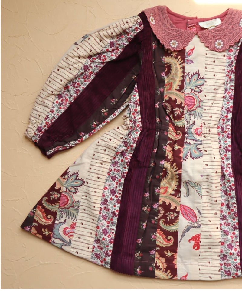 BONJOUR DIARY] PATCHWORK DRESS | PATCHWORK |
