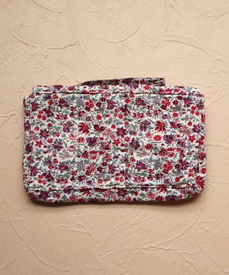 BONJOUR DIARY] QUILTED SCHOOL PENCIL CASE | F