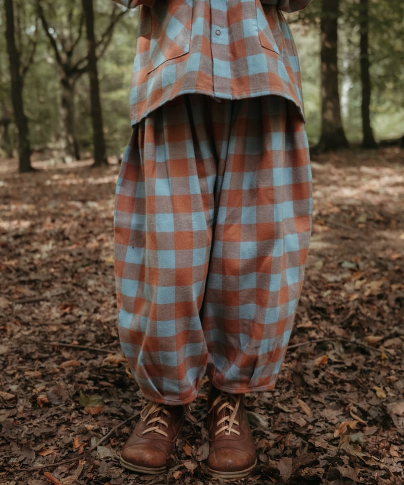 ORGANIC ZOO] Maple Gingham Lodge Pants | Mapl