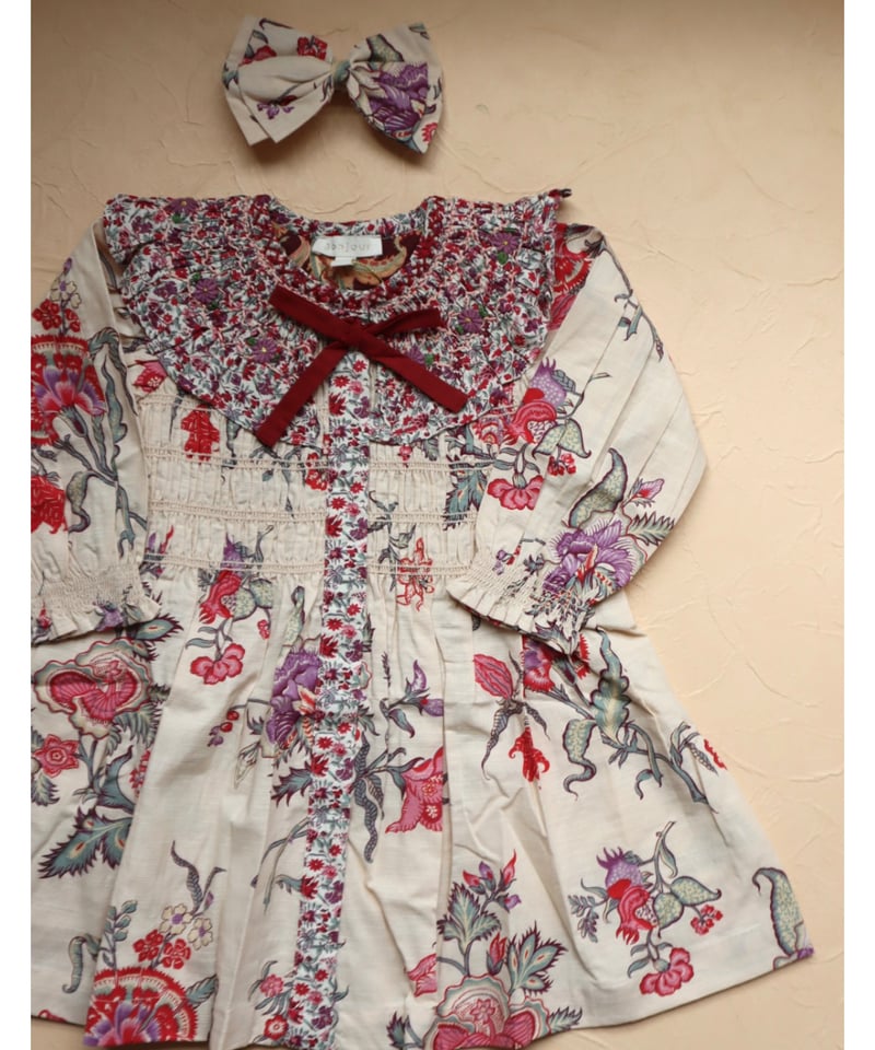 BONJOUR DIARY] TUNIC WITH HAIR CLIP | Vence p
