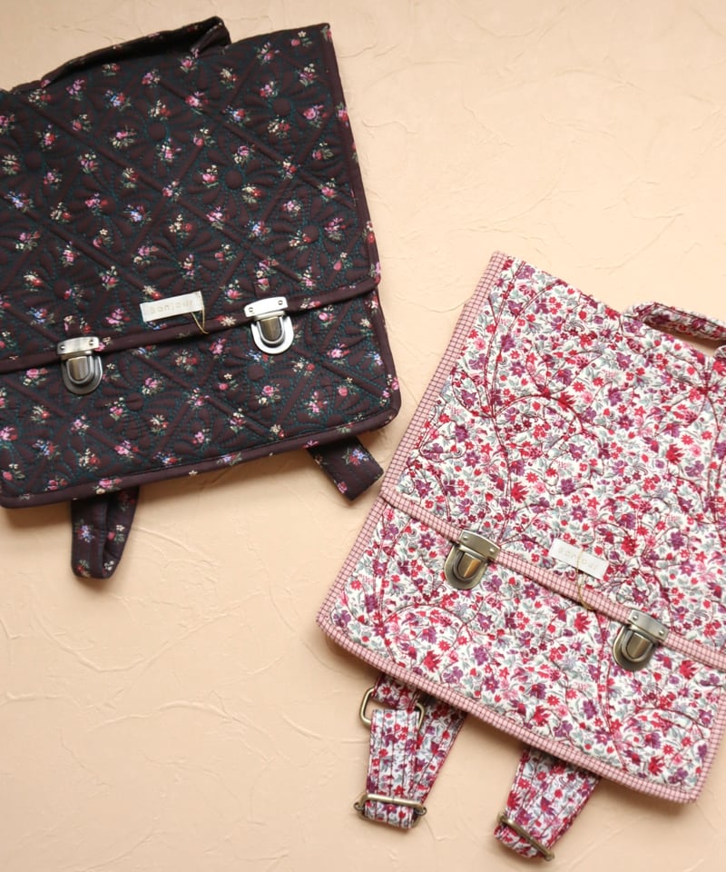 新品未使用タグ付き　Bonjour diary 6y BONJOUR DIARY] SCHOOL BAG | Flowers field pri