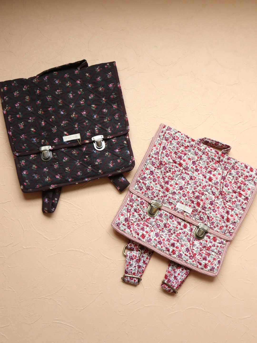 bonjour diary 小物入れ BONJOUR DIARY] SCHOOL BAG | Flowers field pri