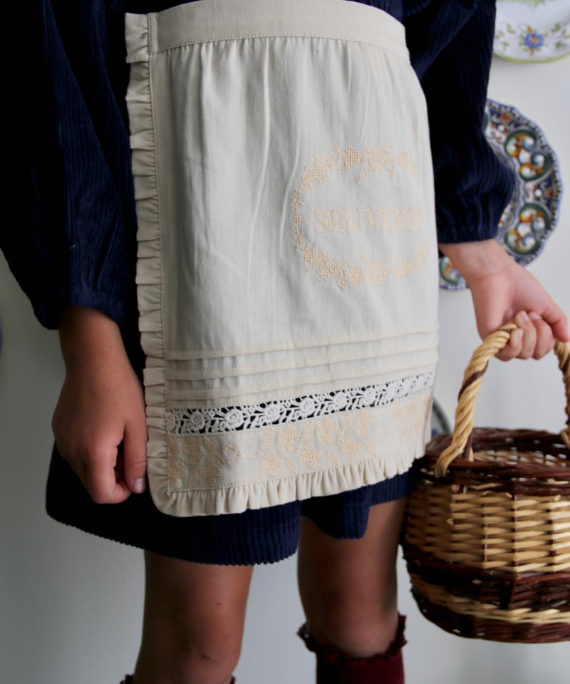 お値下げ 新品bonjour diary Victoire Tunique12Y BONJOUR DIARY] TUNIQUE WITH REMOVABLE APRON |