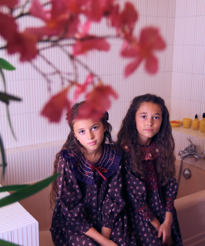 【美品】BONJOUR DIARY 2y tunic BONJOUR DIARY] TUNIC WITH HAIR CLIPS | Little